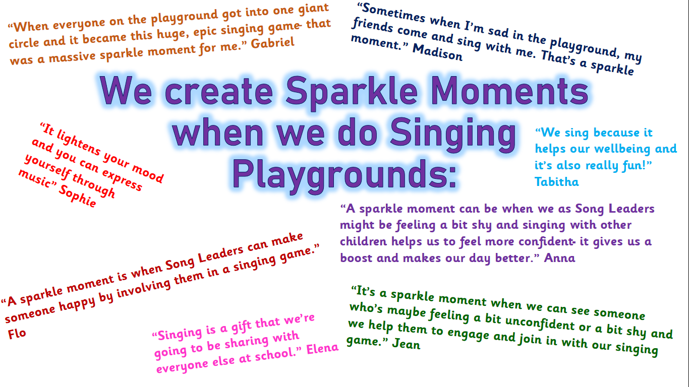 Children's Quotes about Sparkle Moments